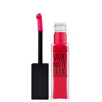 Maybelline Lesk na rty Vivid Matte Liquid Color Sensational (Lip Gloss) 8 ml Lesk na rty Vivid Matte Liquid Color Sensational (Lip Gloss) 8 ml - Odstín 15 Electric Pink woman