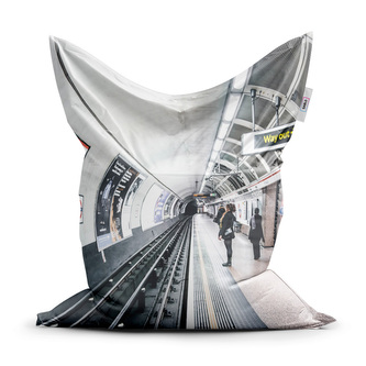 Sedací vak Stanice metra: 150x100 cm Sedací vak Stanice metra: 150x100 cm