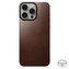 Nomad Magnetic Horween Leather Back, brown - iPhone 15 Pro Max