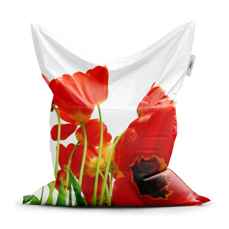 Sedací vak Tulipány: 150x100 cm Sedací vak Tulipány: 150x100 cm