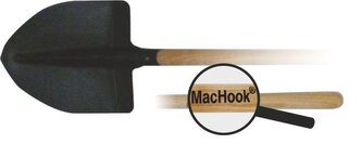 MacHook lopata srdc.s nás.130 černá MacHook lopata srdc.s nás.130 černá