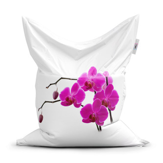Sedací vak Fialové orchideje: 150x100 cm Sedací vak Fialové orchideje: 150x100 cm