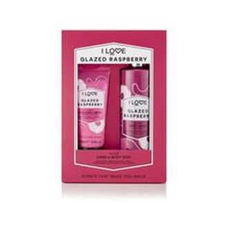 I Love Dárková sada tělové péče Glazed Raspberry (Hand & Body Duo) woman