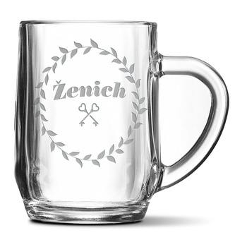 Půllitr Ženich: 0,5