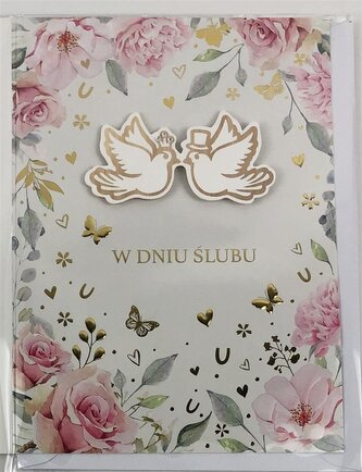 Kartka okolicznościowa Ślub