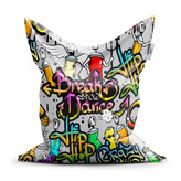 Sedací vak Graffiti: 150x100 cm