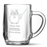 Půllitr Věř mi, jsem učitel vím co dělám: 0,5