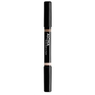 Alcina Oboustranná tužka na obočí (Perfect Eyebrow Styler) Oboustranná tužka na obočí (Perfect Eyebrow Styler) - Odstín 020 Dark woman
