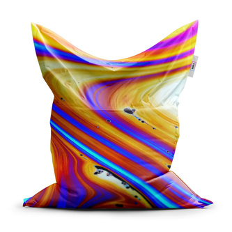 Sedací vak Barevná abstrakce: 150x100 cm Sedací vak Barevná abstrakce: 150x100 cm