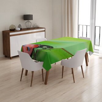 Ubrus Beruška na listě: 130x130 cm