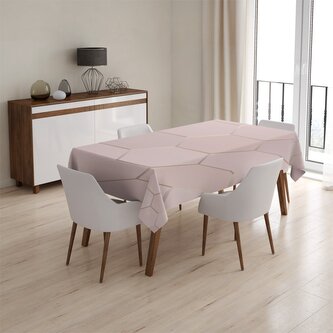 Ubrus Rose gold: 130x130 cm