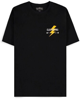 Tričko Pokémon - Pikachu Electrifying Line Art (volný střih) M