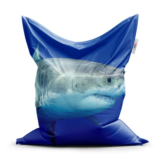 Sedací vak Žralok: 150x100 cm