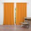 Závěs Oranžová: 2ks 140x250cm