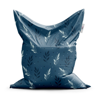 Sedací vak Modré klásky: 150x100 cm