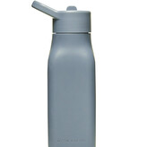 Dětská silikonová láhev, 340ml, Neon Kactus, modrá