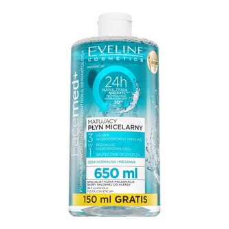 Eveline FaceMed+ odličovací micelární voda Mattifying Micellar Water 650 ml