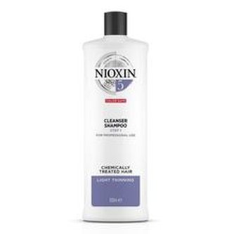 Nioxin Čisticí šampon pro barvené lehce řídnoucí vlasy System 5 (Shampoo Cleanser System 5) Čisticí šampon pro barvené lehce řídnoucí vlasy System 5 (Shampoo Cleanser System 5) - Objem 300 ml unisex