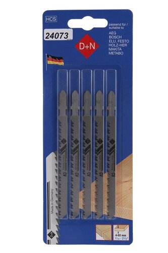 Plátky do přímočaré pily HCS 85/1.45mm 5ks 32730