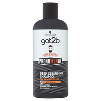 got2b Hloubkově čisticí šampon na vlasy a vousy PhenoMENal (Deep Cleansing Shampoo) Hloubkově čisticí šampon na vlasy a vousy PhenoMENal (Deep Cleansing Shampoo) - Objem 250 ml man