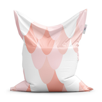 Sedací vak Růžové obloučky: 150x100 cm