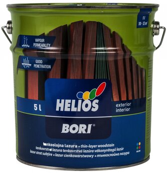 Bori tenkovrstvá lazura 5l 10 Kaštan