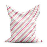 Sedací vak Čtyřbarevné pruhy: 150x100 cm