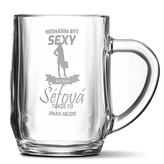 Půllitr Nesnáším být sexy, ale jsem šéfová: 0,5