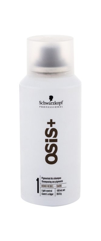 Schwarzkopf Professional Osvěžující suchý šampon pro tmavé vlasy Osis+ Boho Rebel (Dark Dry Shampoo) Osvěžující suchý šampon pro tmavé vlasy Osis+ Boho Rebel (Dark Dry Shampoo) - Objem 100 ml woman