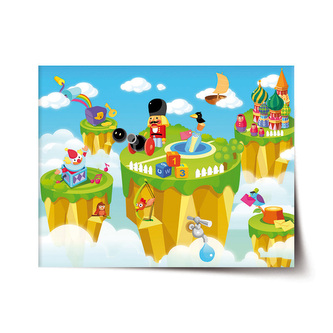 Plakát Dětský motiv 2: 120x80 cm