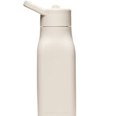 Dětská silikonová láhev, 340ml, Neon Kactus, šedá