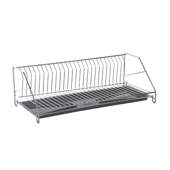 OSUŠKA NA NÁDOBÍ 1-POLOŽKOVÁ 50CM S PODLOŽKOU CHROM
