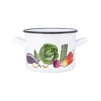 HRNEC ROVNÝ 1.5L PRŮM.14CM VÝŠKA 11CM ZELENINA