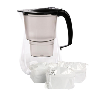 ONYXOVÁ KONVICE 4.2L SE SADA 3 HOŘČÍKOVÝCH VLOŽEK B100-25 ČERNÁ