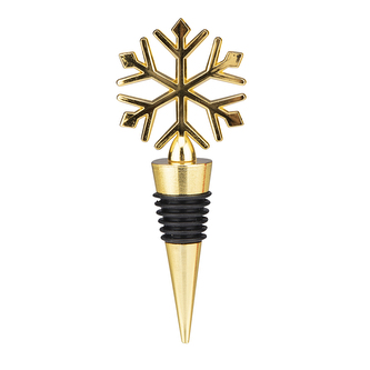 ZÁCHRANÁŘ NA VÍNO HVĚZDA 11.5X4.5X2CM ZLATÁ