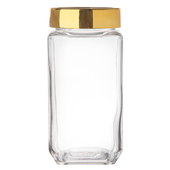 HRANATÁ DÓZA SE ZLATÝM VÍČKEM 1 L