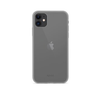 EPICO SILICONE CASE iPhone 11 - černá transparentní