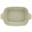 KERAMICKÁ ZAPÉKACÍ MÍSA 25.5X17X4.5CM 900ML SVĚTLE ZELENÁ