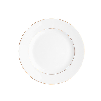 MARIAPAULA CLASSIC ZLATÝ PROUŽEK MĚLKÝ TALÍŘ 17CM (L02)