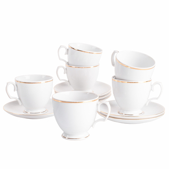 MARIAPAULA KLASSICKÁ ZLATÁ LINIE SADA NA KÁVU 6/12 EL BAL DÁRKY