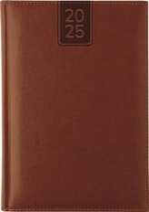 Diář 2025 Nebraska Brown, týdenní A5