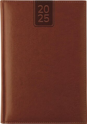 Diář 2025 Nebraska Brown, týdenní A5 Diář 2025 Nebraska Brown, týdenní A5