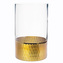 GOLDEN HONEY SKLENĚNÁ VÁZA / SVÍČNIK H-20CM (COLOR BOX)