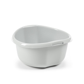 KULATÁ MISKA 15L SVĚTLÝ ŠEDÝ