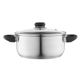 EMILIO NEREZOVÝ HRNEC 3.2L 22CM SE SKLENĚNOU POKLIČKOU