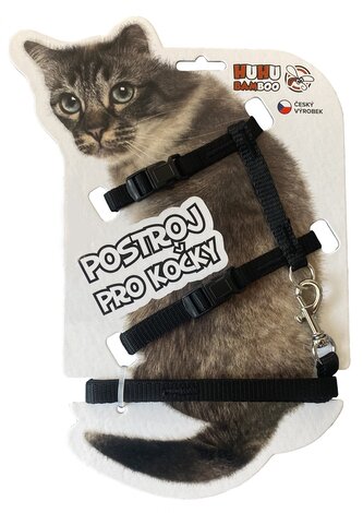 HUHUBAMBOO set postroj+vodítko CAT, černý