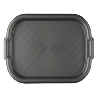 TÁC OBDÉLNÍKOVÝ 39X27X2.5CM STŘÍBRNÝ