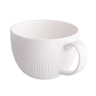 ALESSIA ŠÁLEK 250ML S PODŠÁLKEM 15CM NBC KRÉMOVÝ PORCELÁN