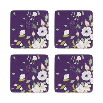 INEZ PODLOŽKA KORKOVÁ 10X10CM 4 KS. COLOR BOX