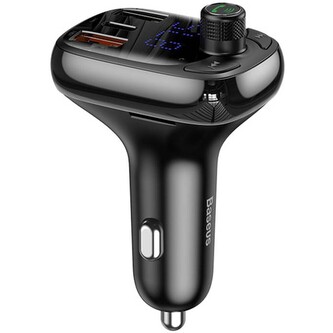 Baseus Bluetooth FM Transmiter S13 T-shaped černý